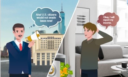 An e-learning scenario about Foreign Account Tax Compliance Act 2010 (FATCA) and Common Reporting Standard (CRS)